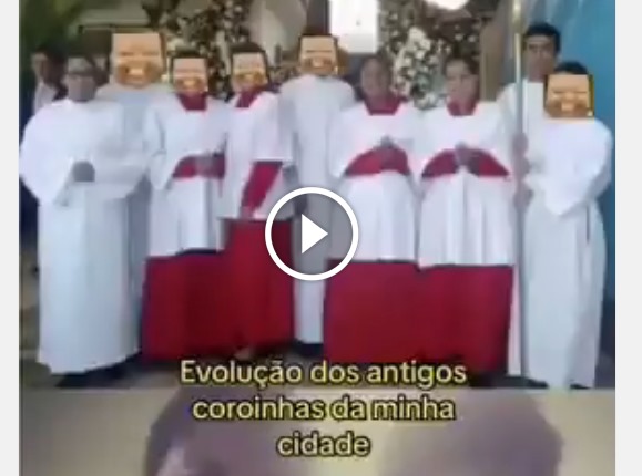 Q.i de coroinhas do século 21